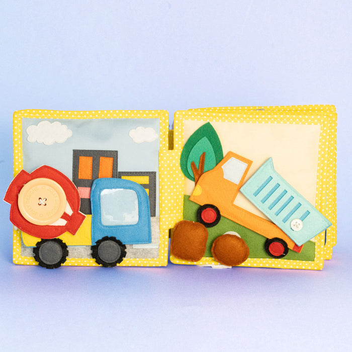 My First Digger - 6 pages Mini Quiet Book
