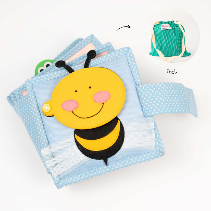 Little Bee - 6 Pages Mini Quiet Book