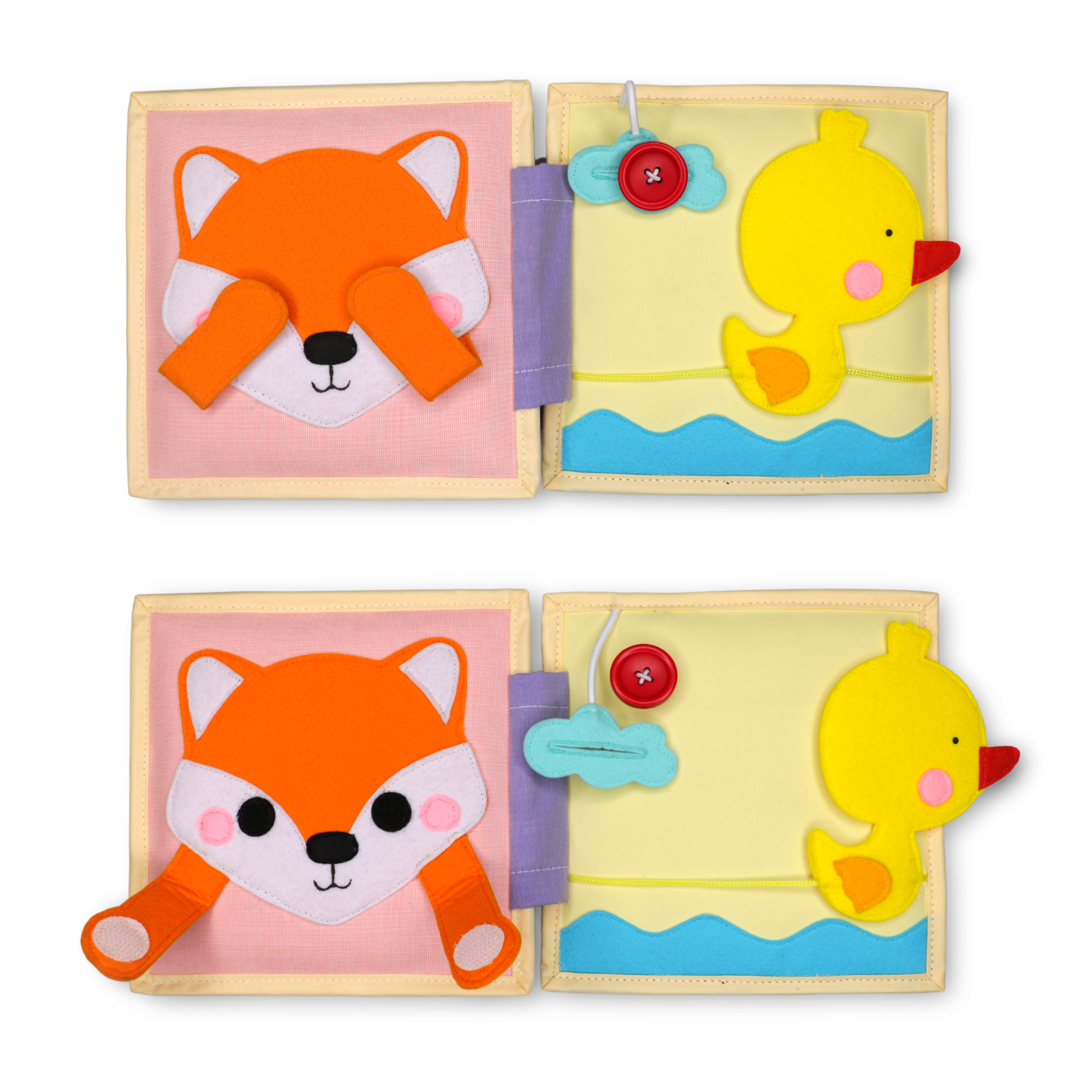 Rainbow - 6 Pages Mini Quiet Book