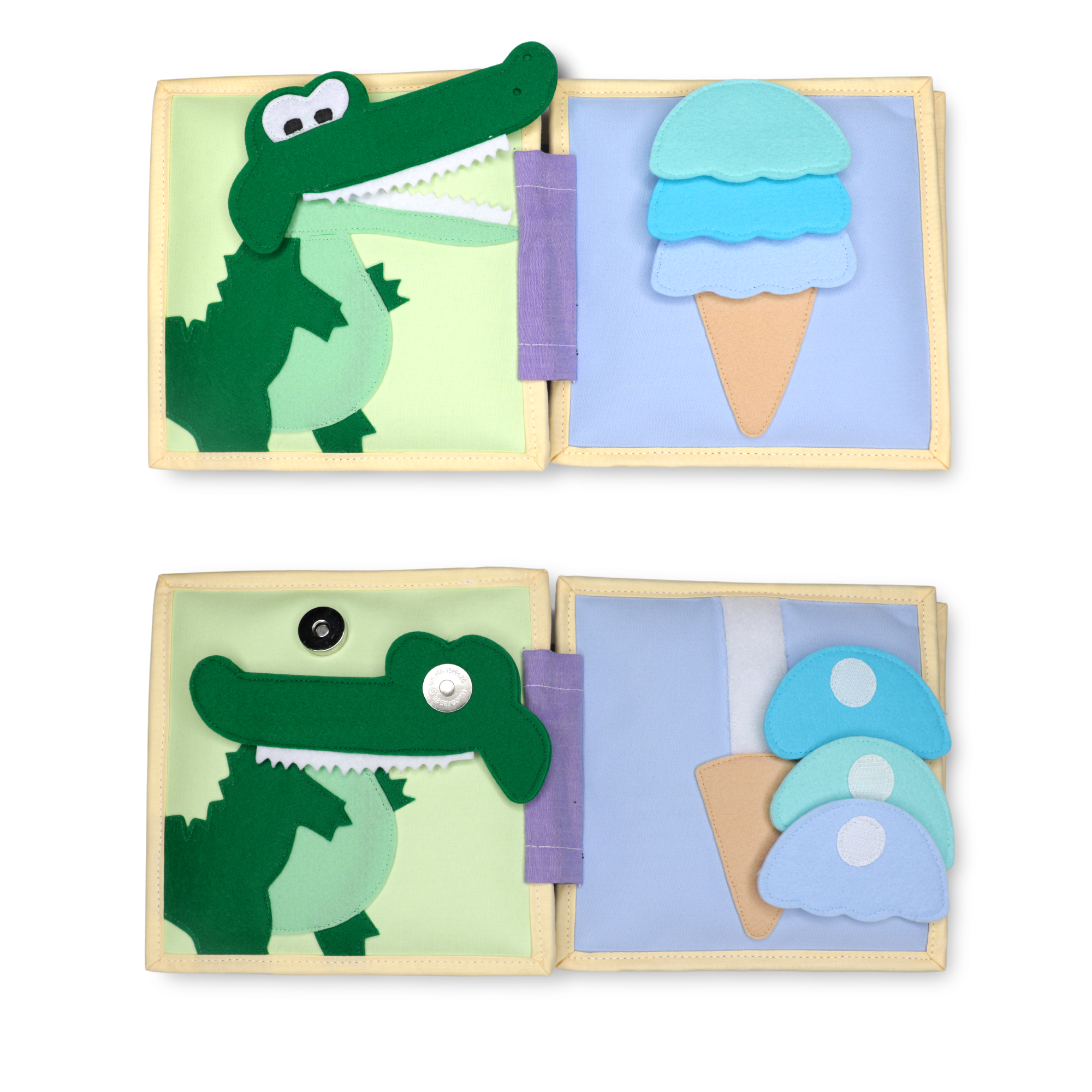 Rainbow - 6 Pages Mini Quiet Book