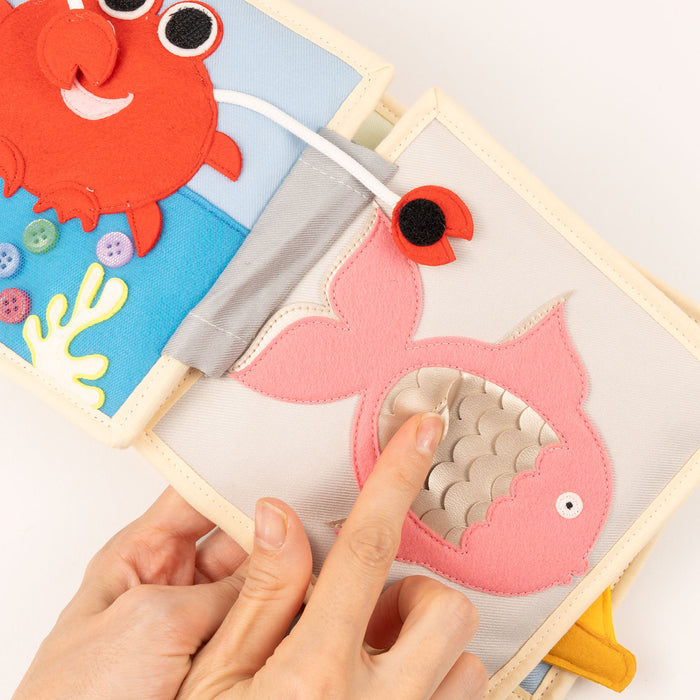 Happy Sheep - 6 Pages Mini Quiet Book