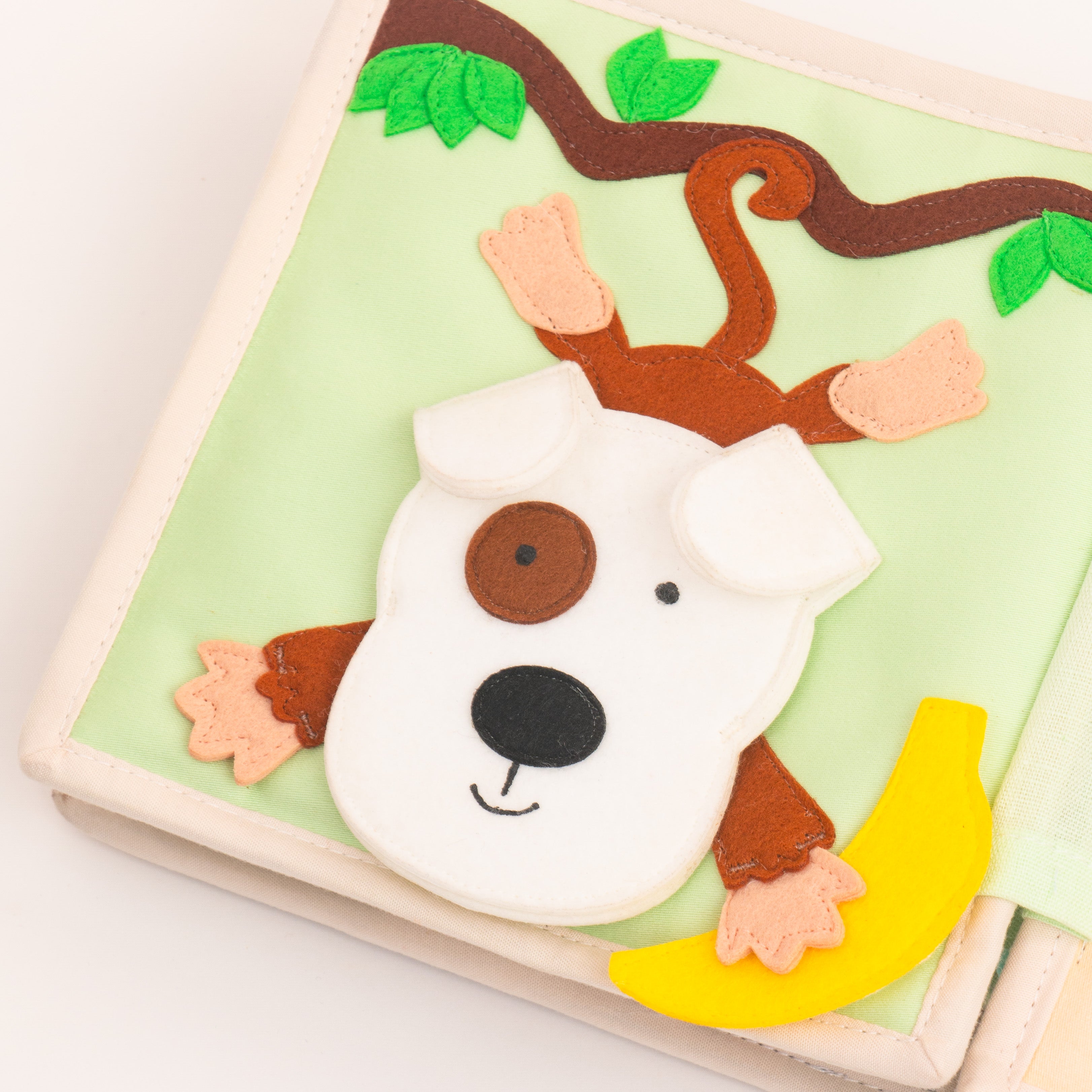 Animal Friends - 6 Pages Mini Quiet Book