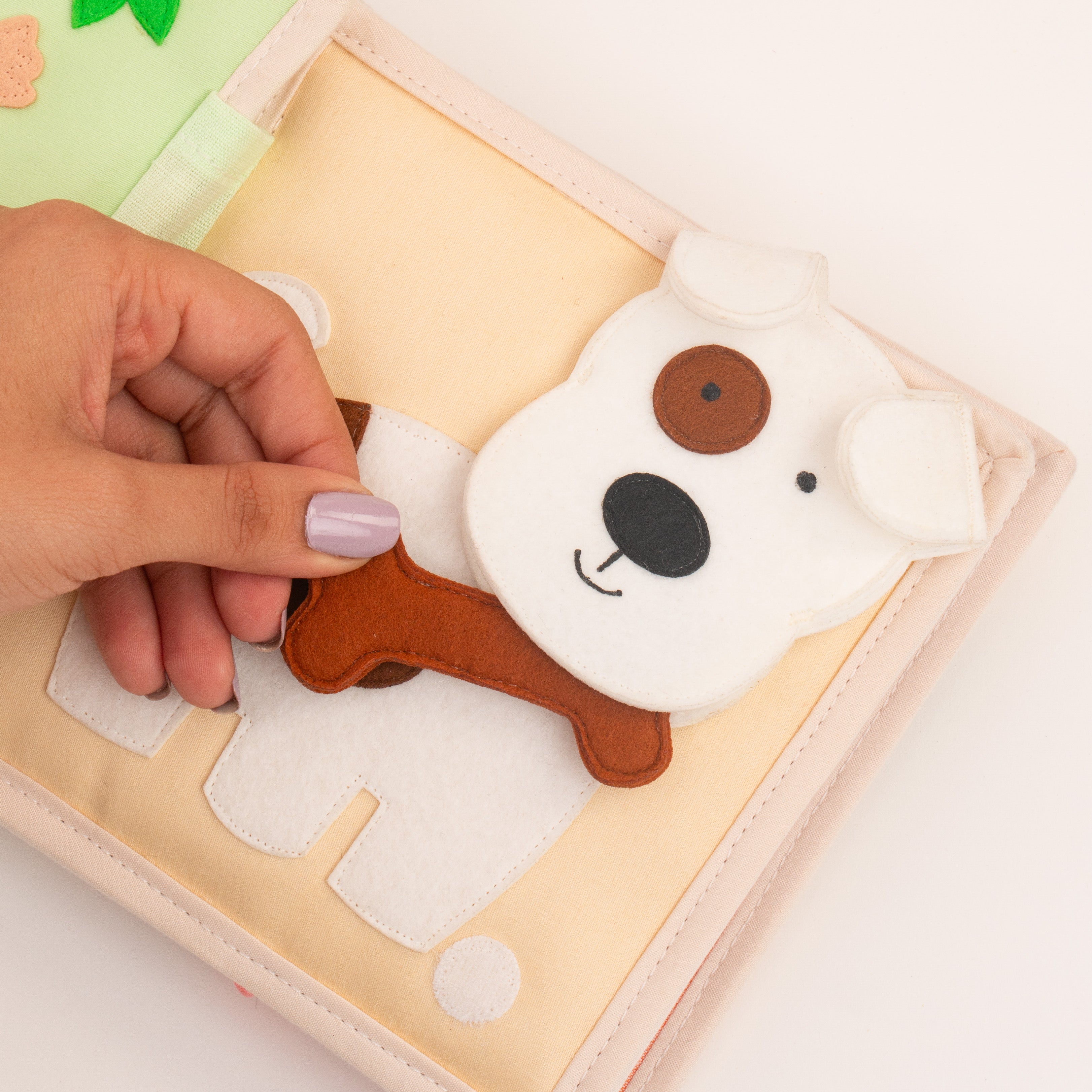 Animal Friends - 6 Pages Mini Quiet Book