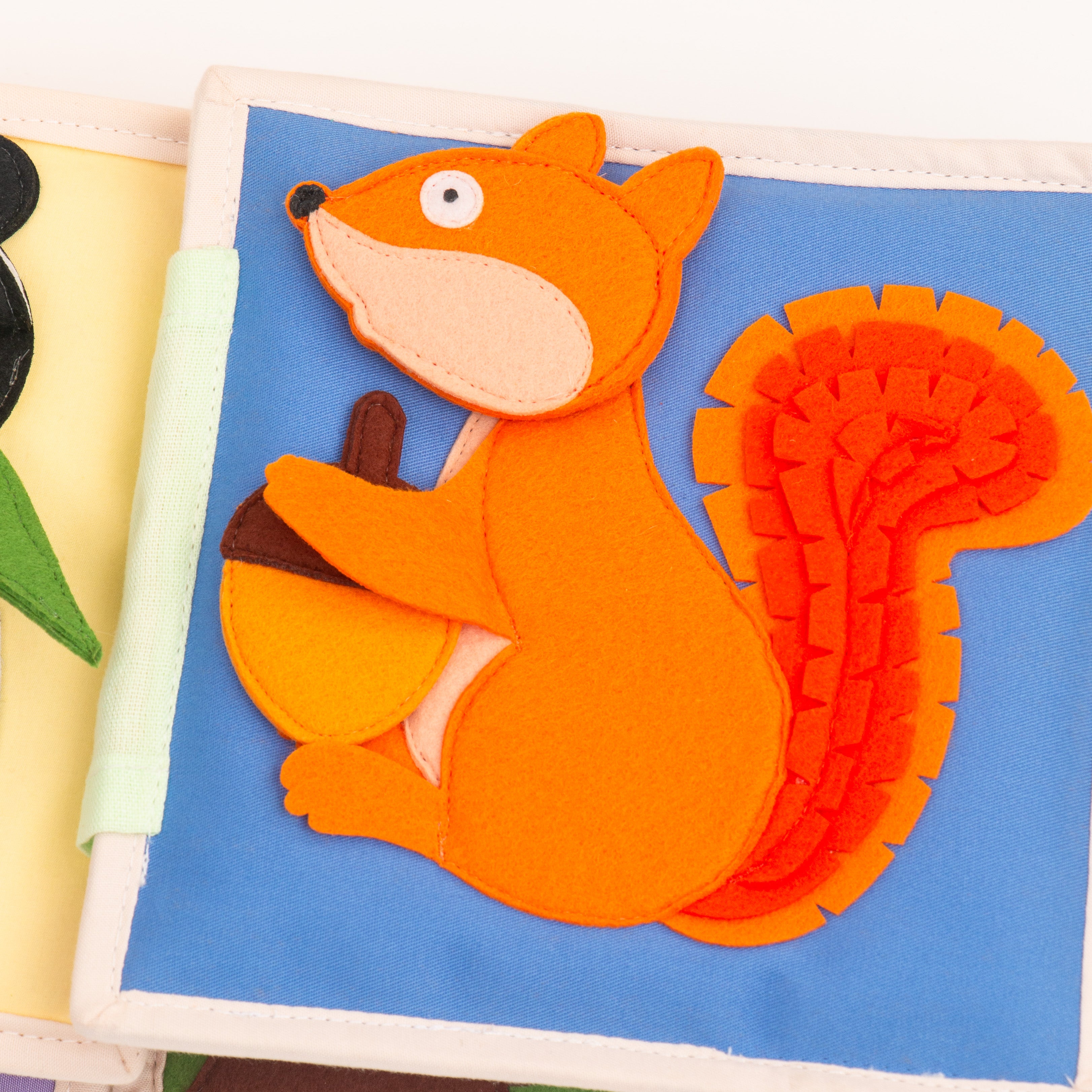 Animal Friends - 6 Pages Mini Quiet Book