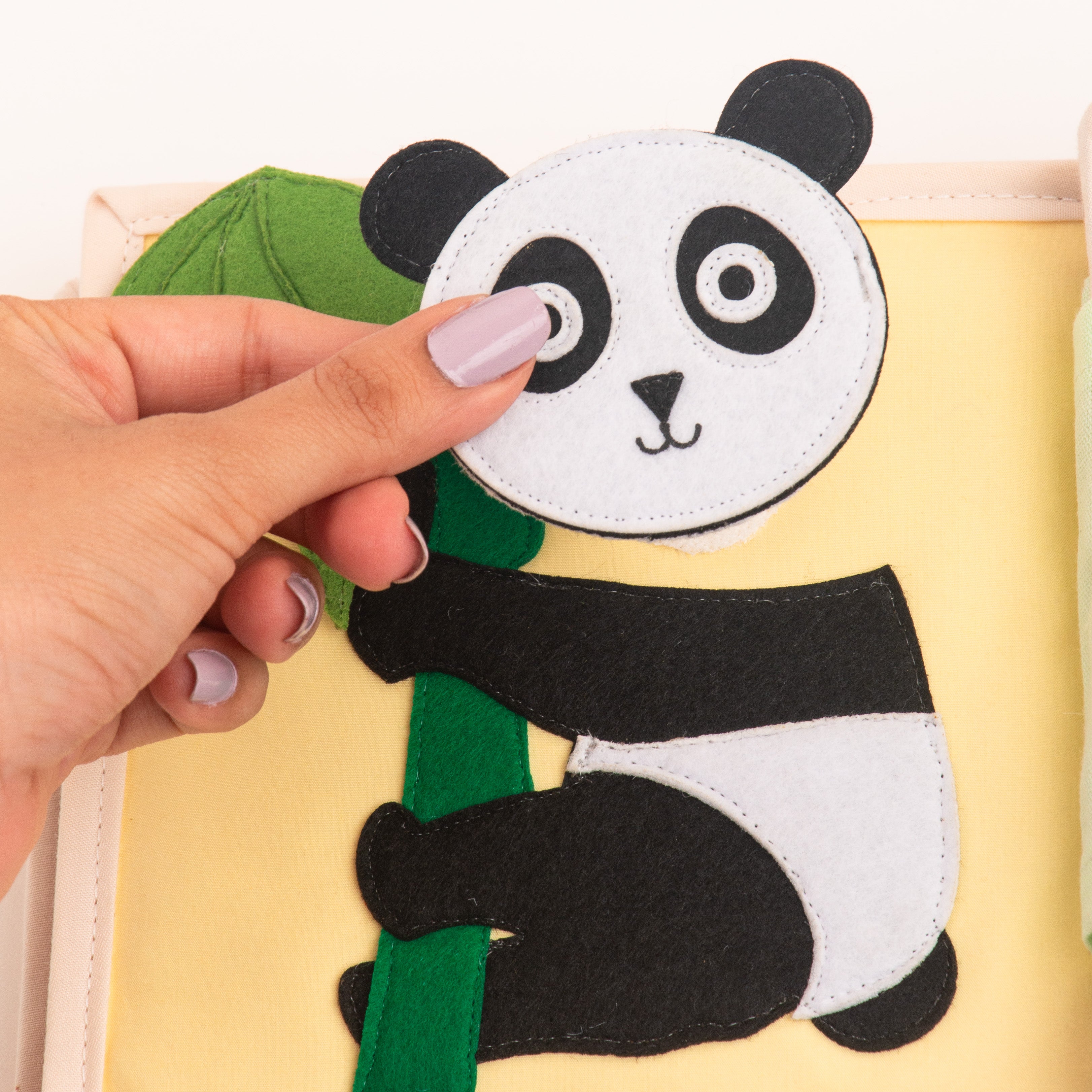 Animal Friends - 6 Pages Mini Quiet Book