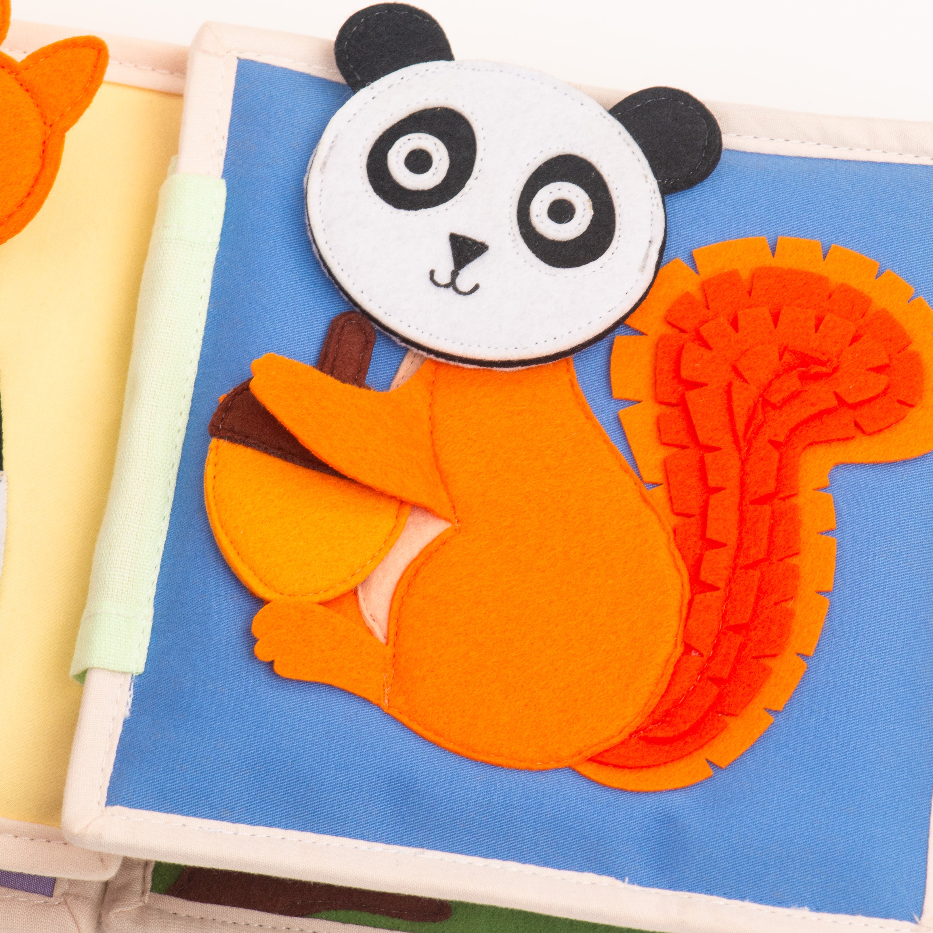 Animal Friends - 6 Pages Mini Quiet Book