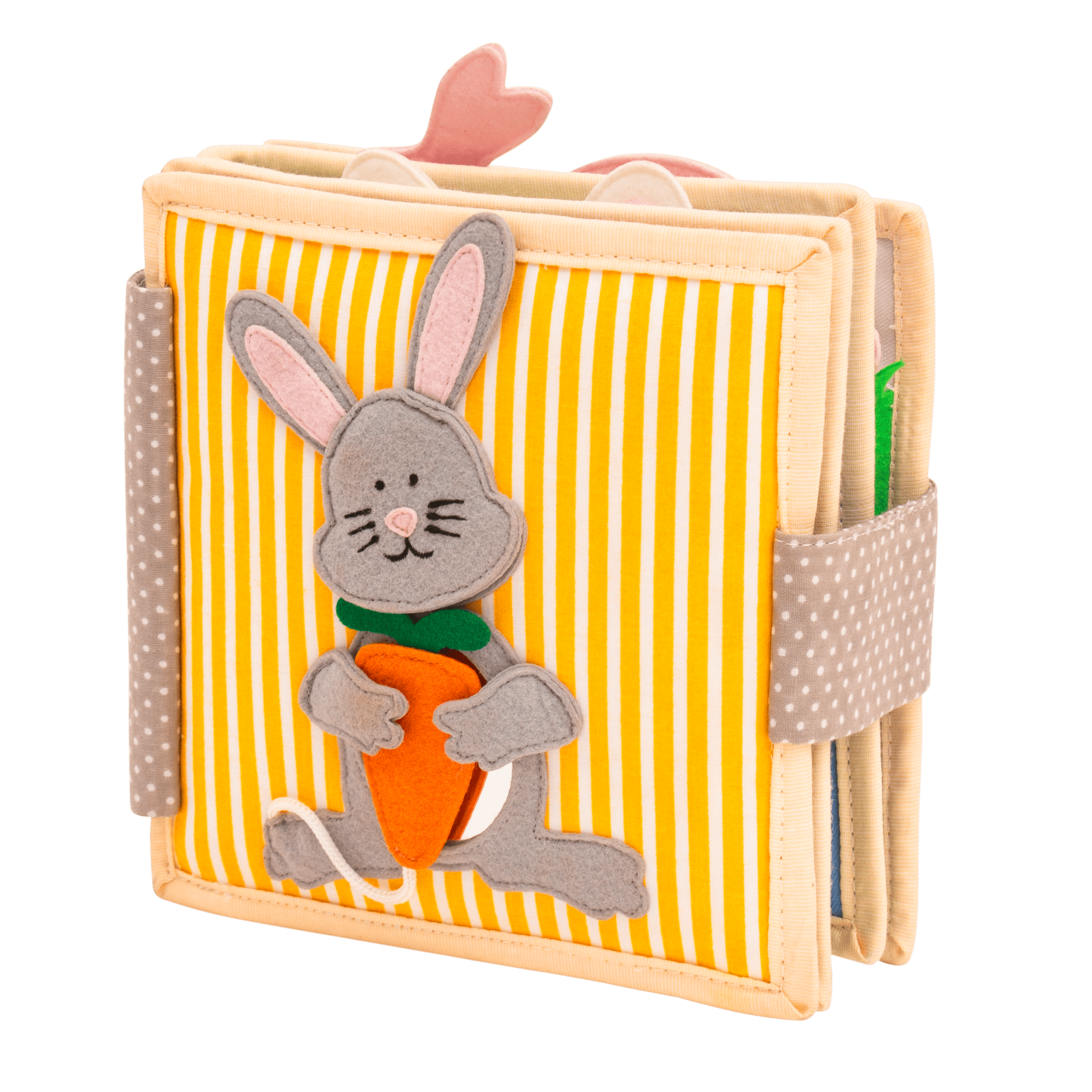 Funny Bunny - 6 Seiten Mini Quiet Book