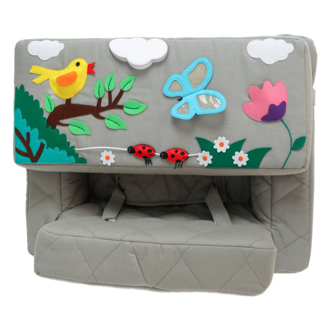 Coussins d’activités abeille et papillon