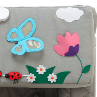 Coussins d’activités abeille et papillon