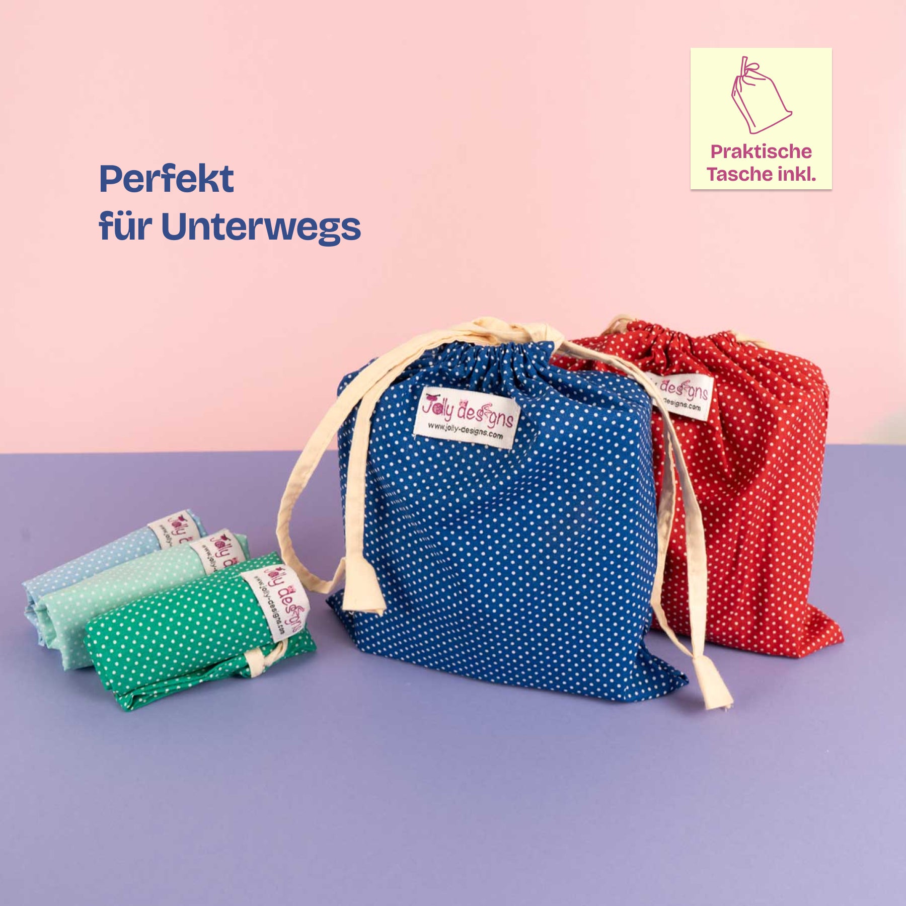 small fabric bag