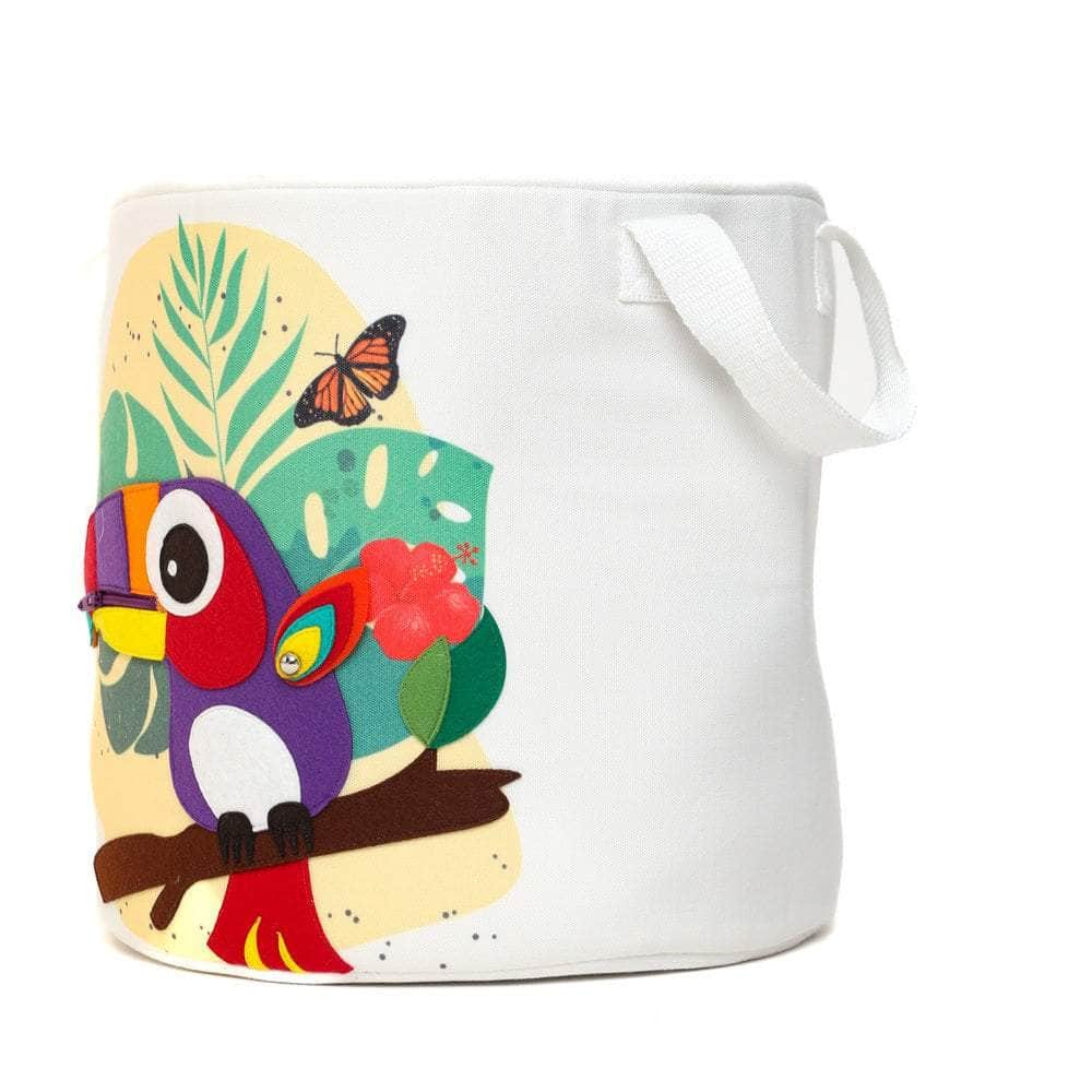 Boîte de rangement - Toucan (ronde)