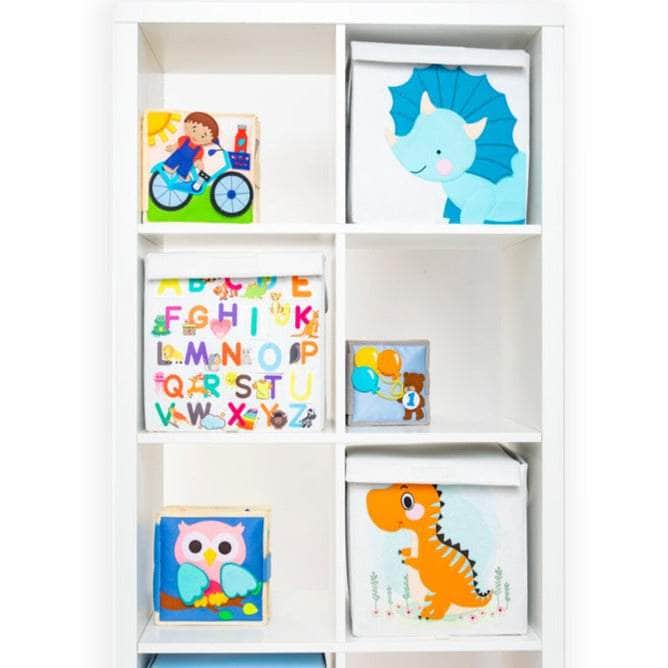 Boîte de rangement - Mignon Dino (carrée)