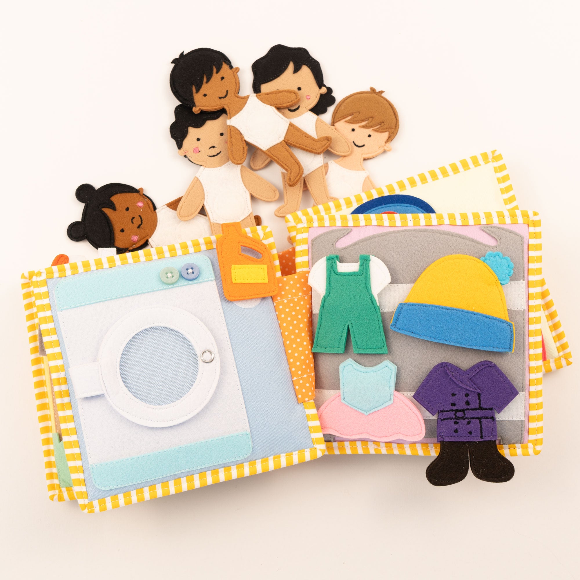 Home Sweet Home - 6 Pages Mini Quiet Book 