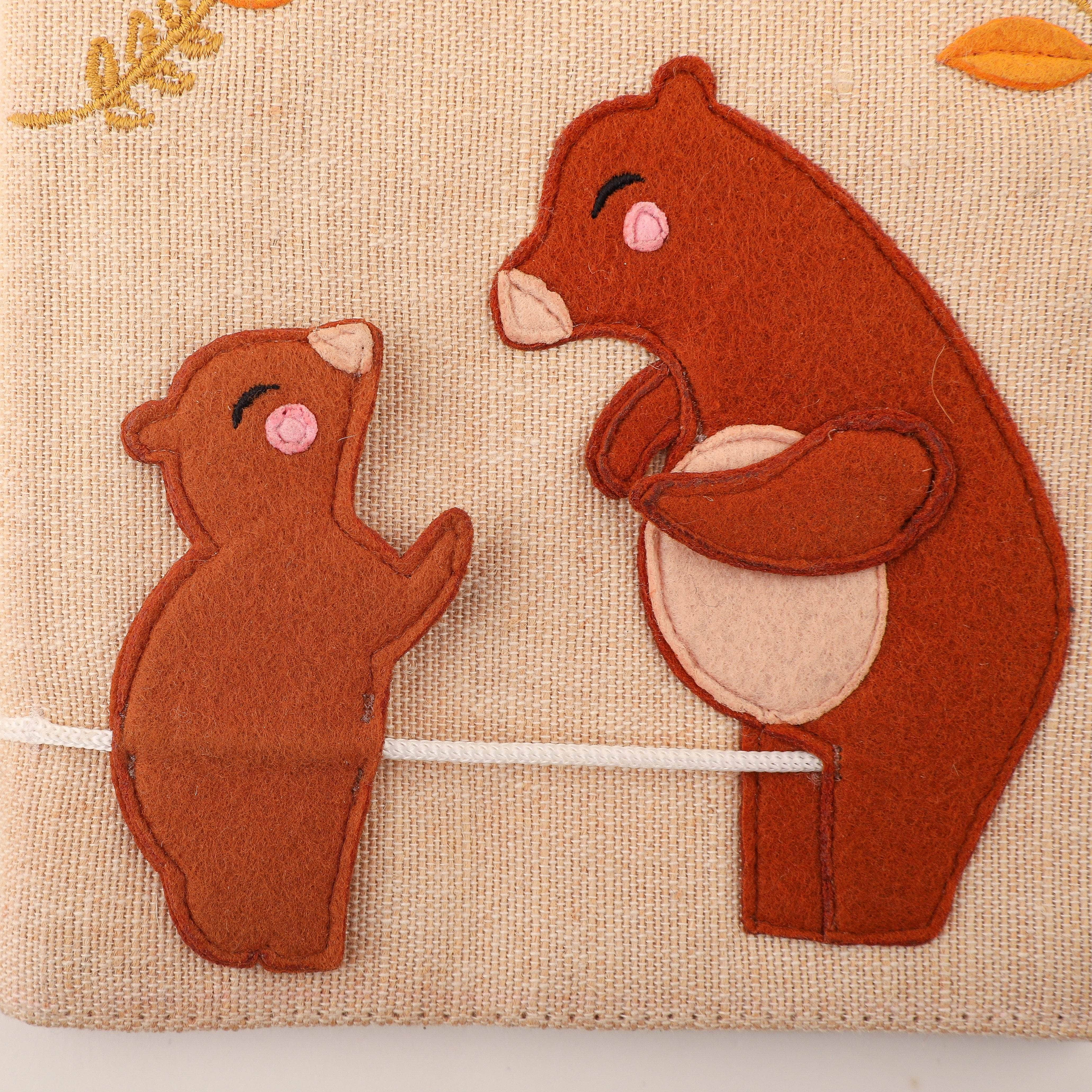 Maternity passport cover bear