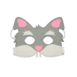 Hase Filzmaske