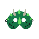 Dino Felt Mask