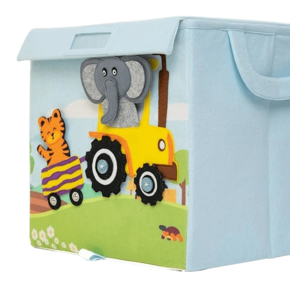 Tierzug - Aufbewahrungsbox (eckig)