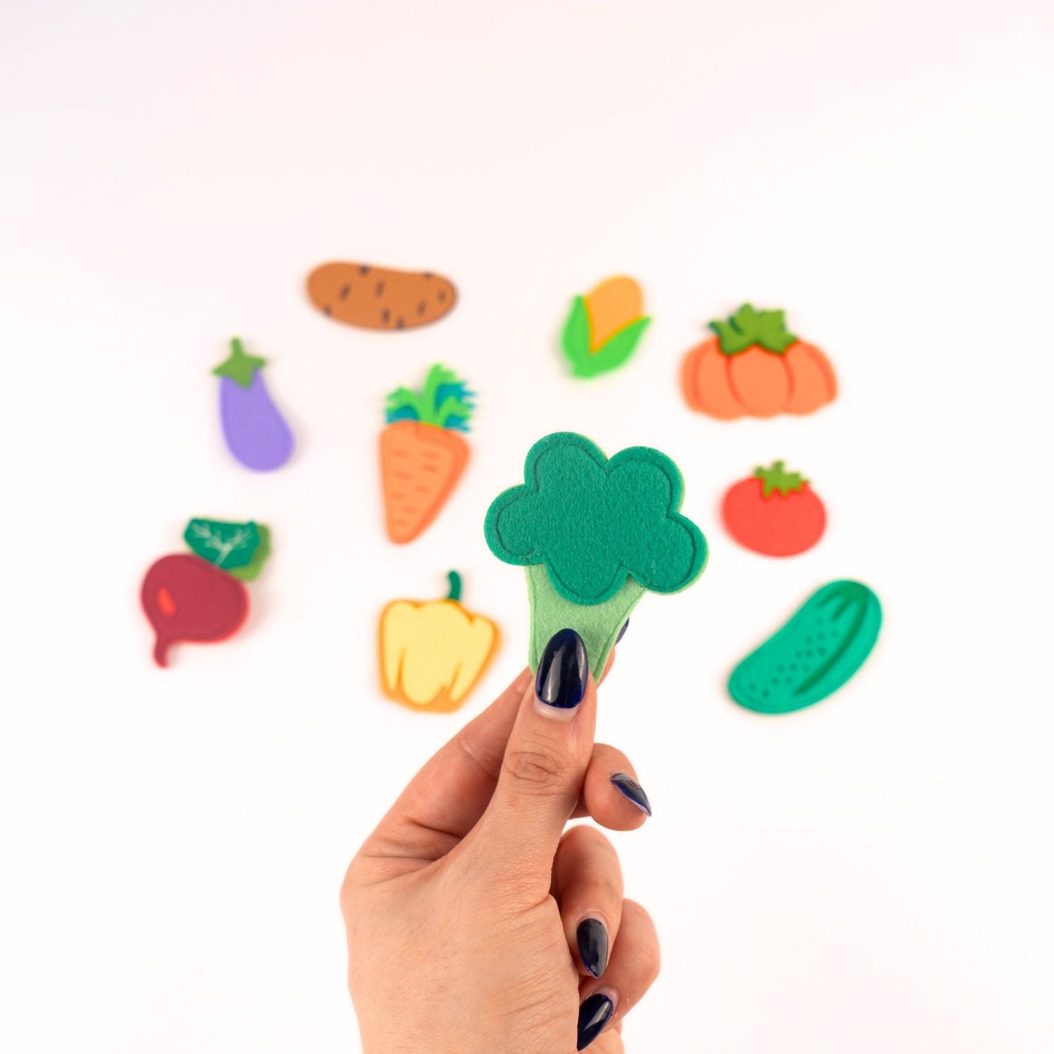 Buntes Gartengemüse