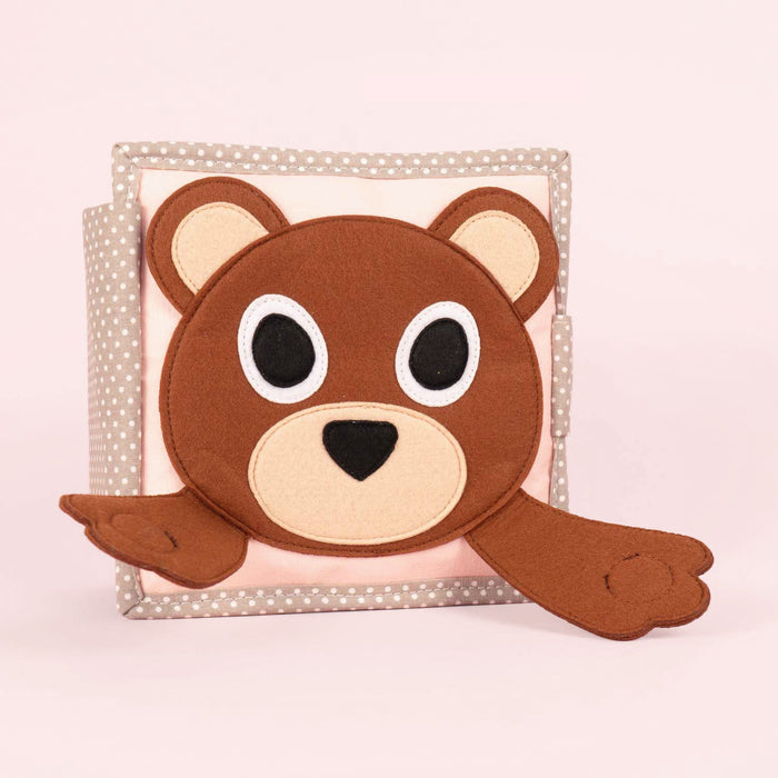 Peek-a-Boo - 6 Pages Mini Quiet Book 
