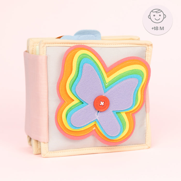 Fluttering Butterfly - 6 Pages Mini Quiet Book