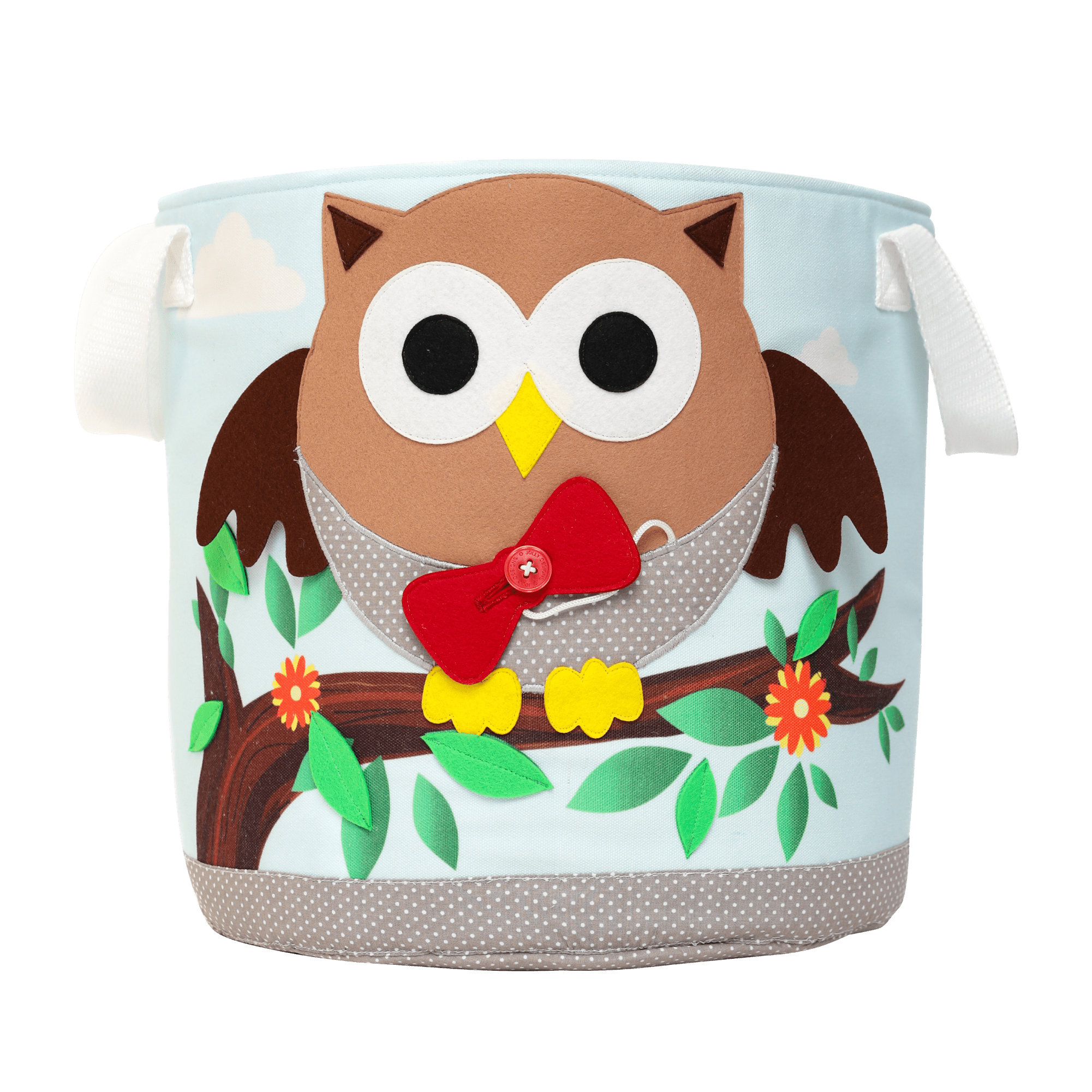 Owl - Storage Box (round)