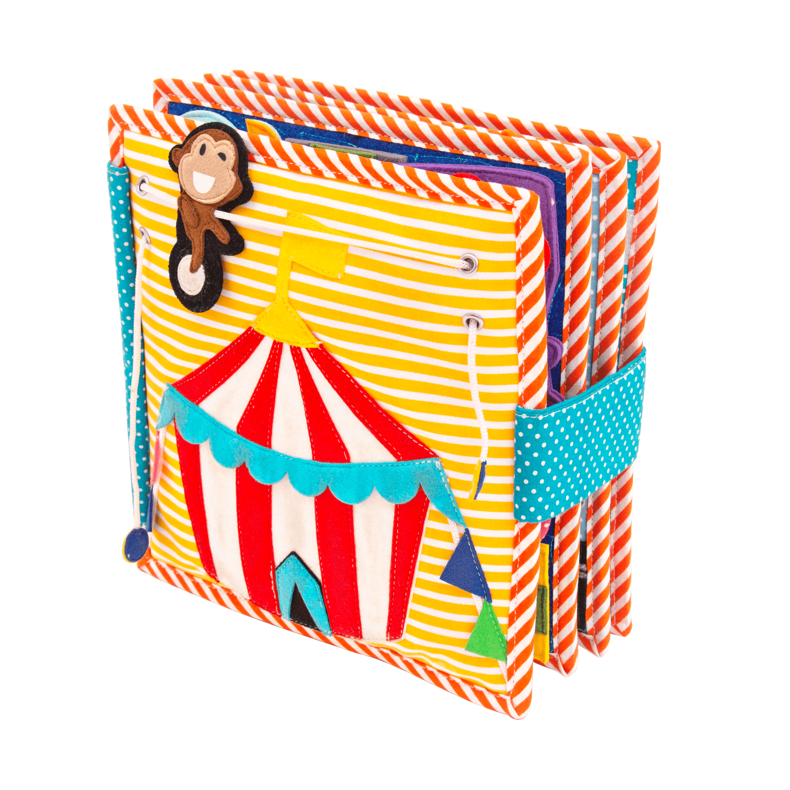 Karneval – 6 Seiten Quiet Book