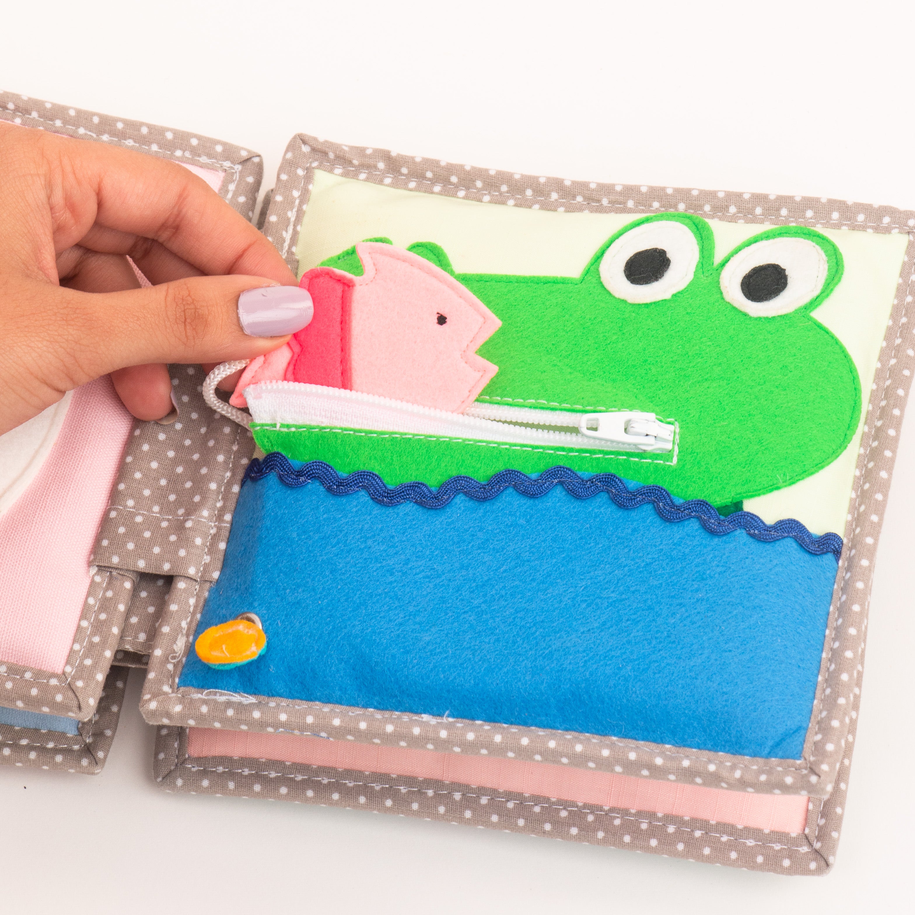 Peek-a-Boo – 6 Seiten Mini Quiet Book