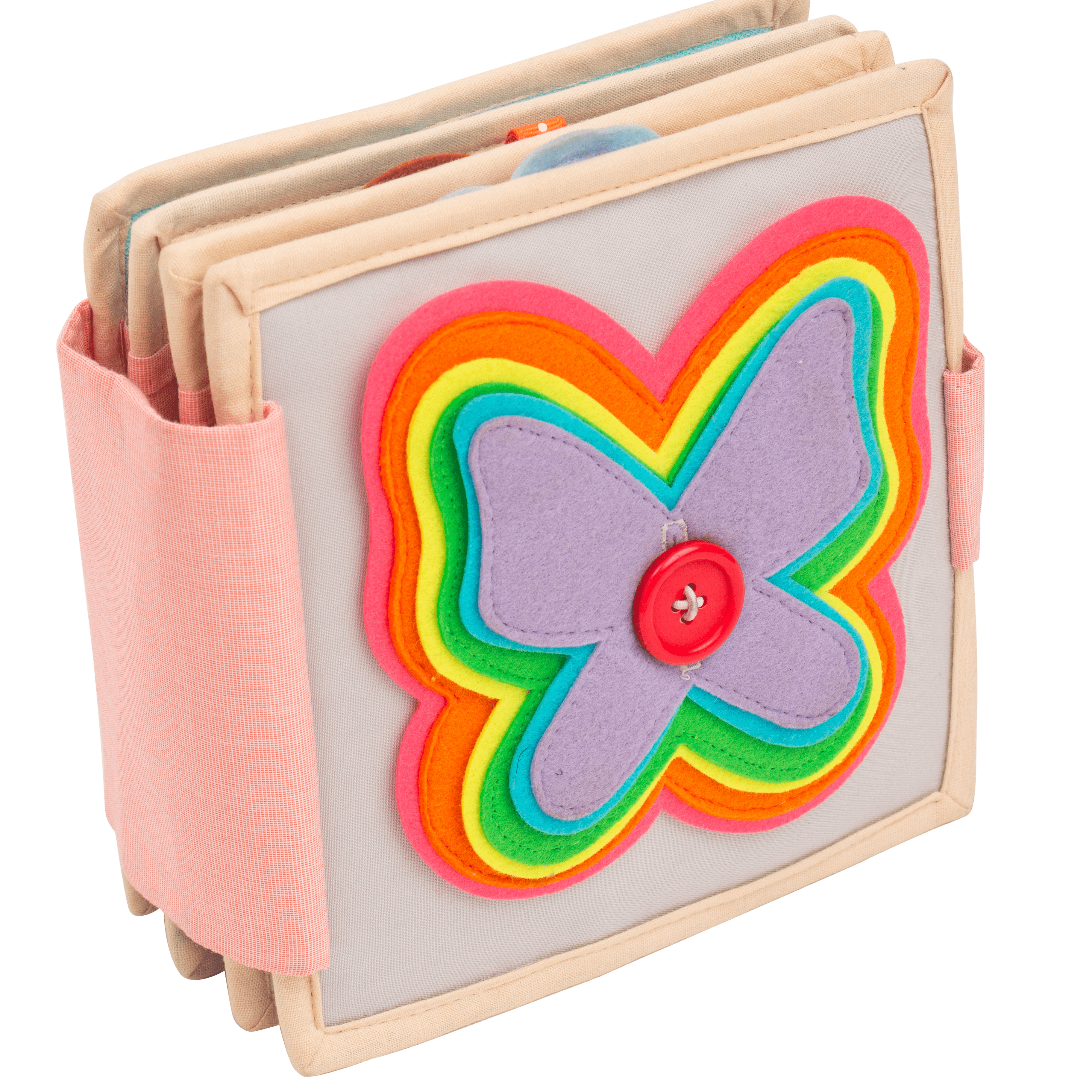 Fluttering Butterfly - 6 Pages Mini Quiet Book