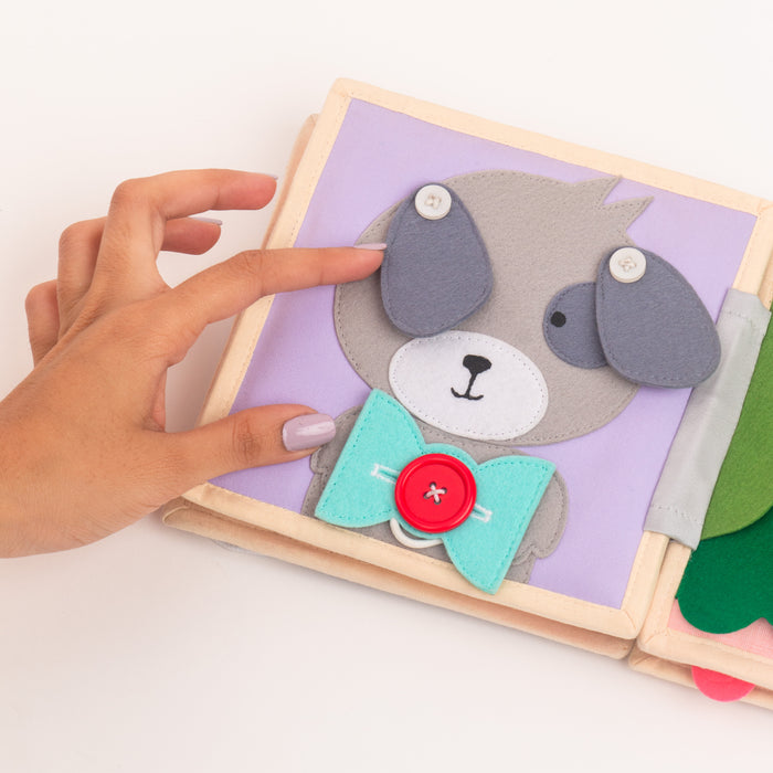 Magic Bird - 6 Pages Mini Quiet Book 