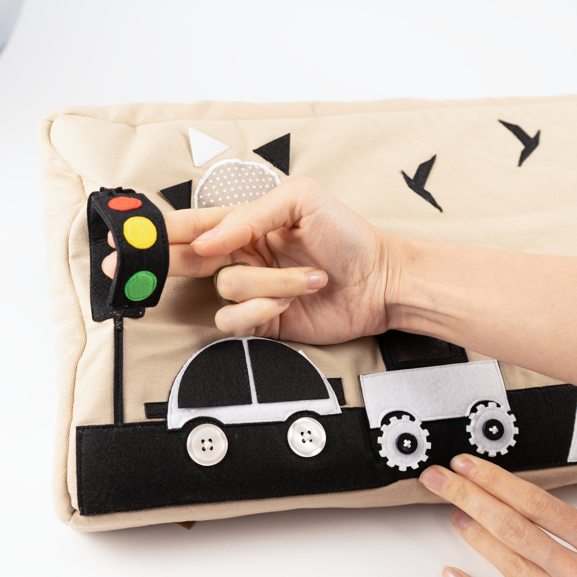 Coussinets d’activité contrastes