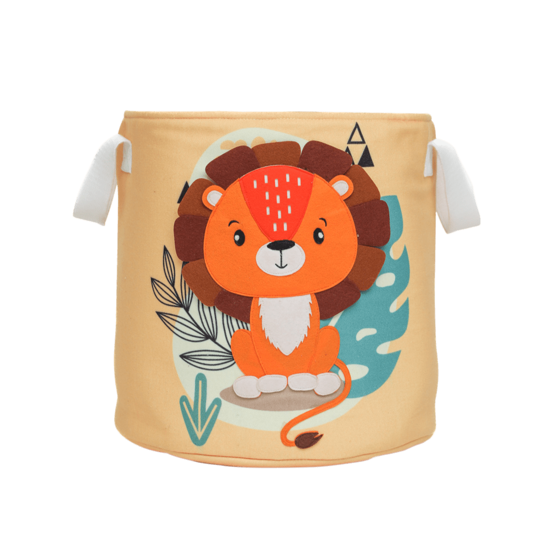 Lion - Storage Box (round)