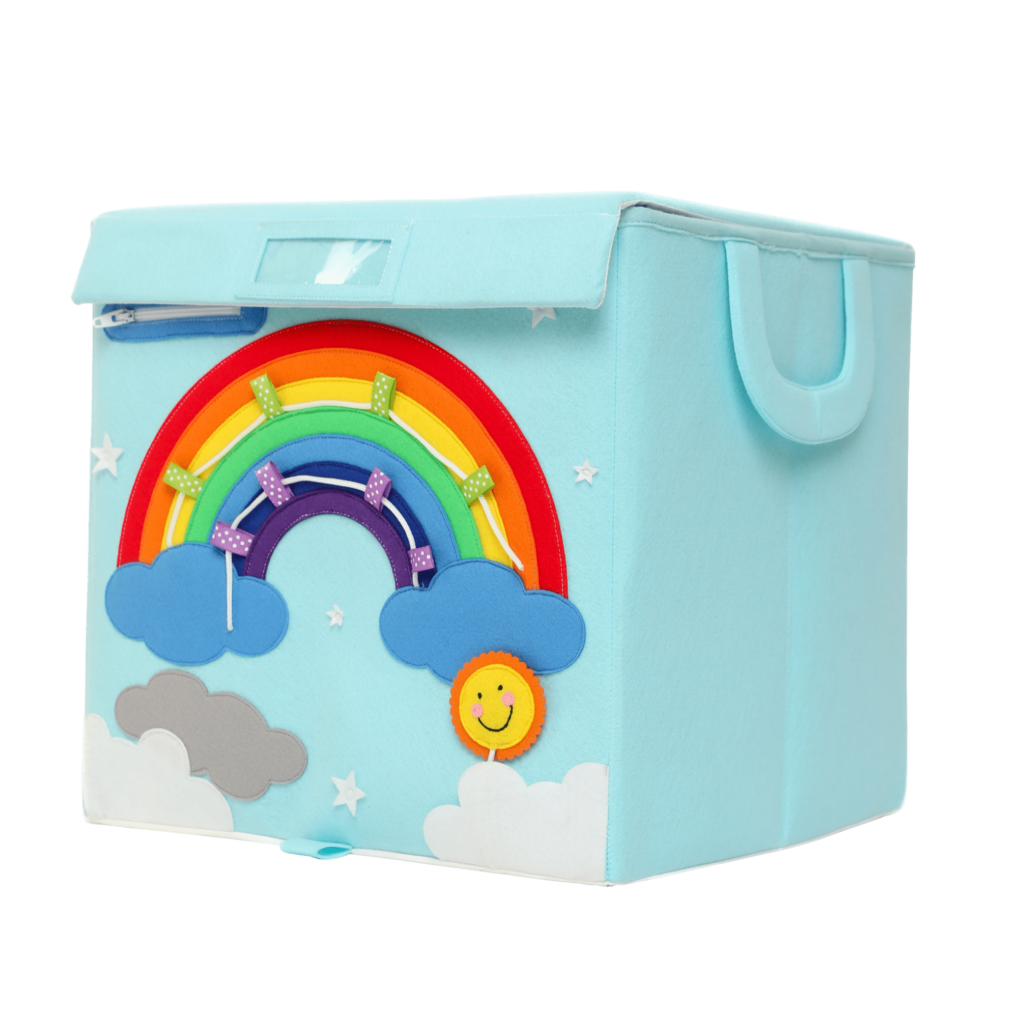 Regenbogen - Aufbewahrungsbox (eckig)