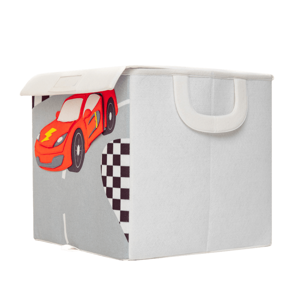 Racing Car Storage Box (square)