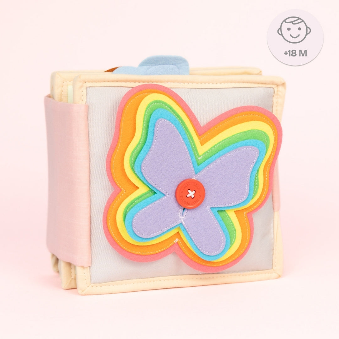 Fluttering Butterfly - 6 Pages Mini Quiet Book