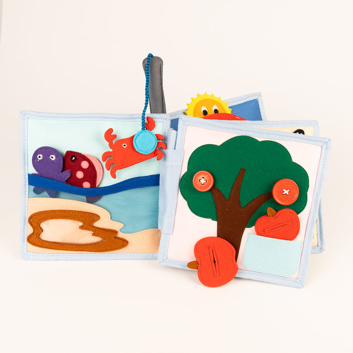 Sunshine - 6 Pages Mini Quiet Book 