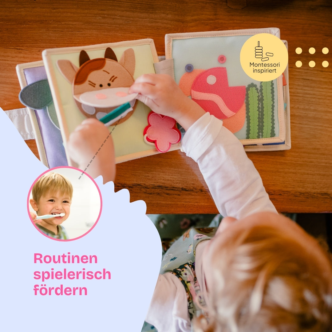 Magic Bird - 6 Pages Mini Quiet Book 