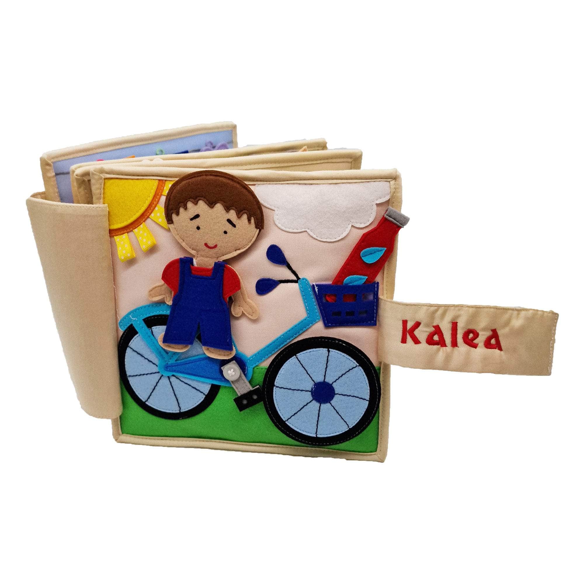 My First Bicycle - 6 Pages Quiet Book